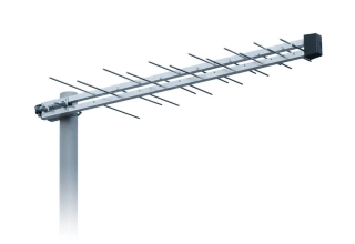 Anténa se zesilovačem ISKRA P-28G/Switch - DVB-T/T2 